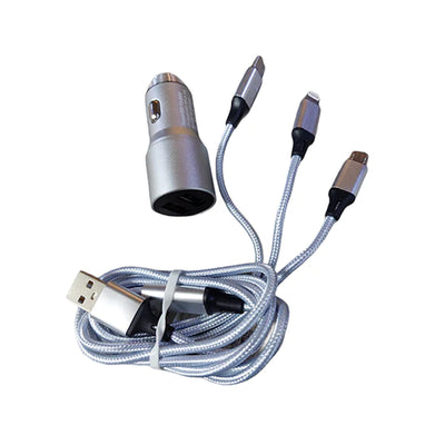 3 In 1 Car Phone Charger